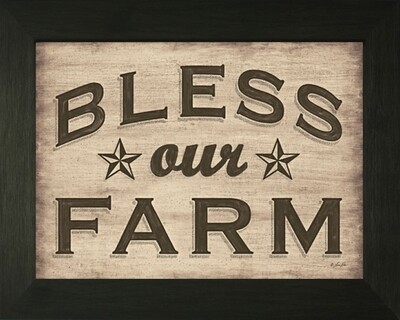 Framed - Bless Our Farm