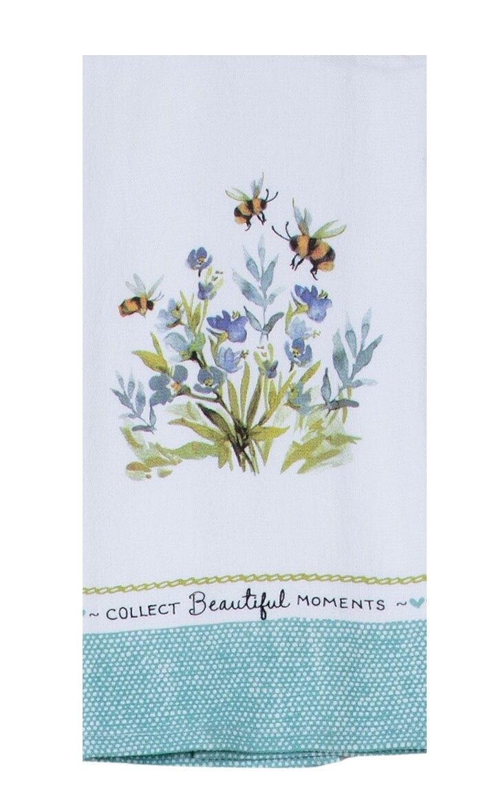 Kay Dee Designs Duel Purpose Terry Towel | Collect Beautiful Moments - Bee