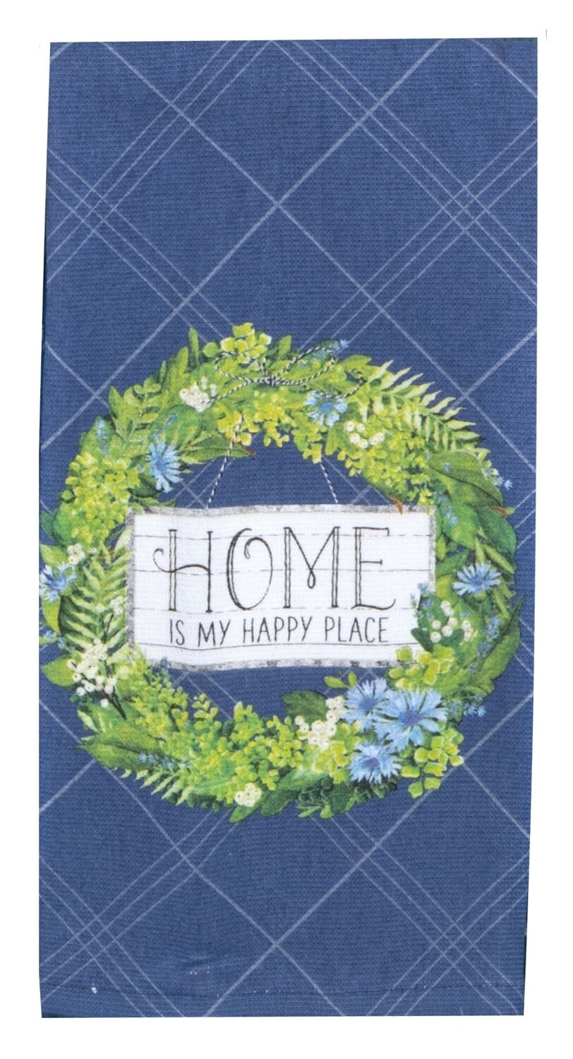 Kay Dee Designs Duel Purpose Terry Towel | Home Is My Happy Place