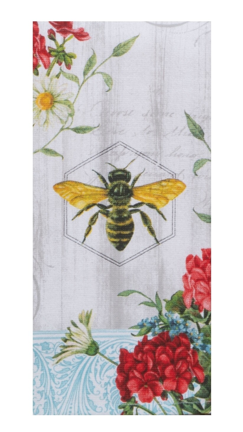 Kay Dee Designs Duel Purpose Terry Towel | Blossoms & Bees