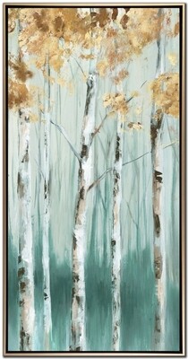 Floating Framed Canvas - Birch Ale