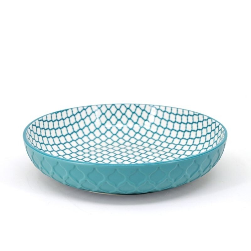 BIA | Textured Shallow Bowl (Multiple Colors)