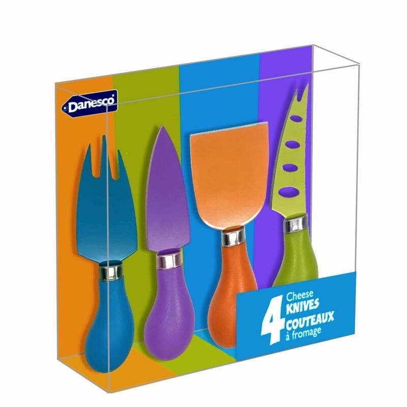 Danesco | 4pc Cheese Knife Set