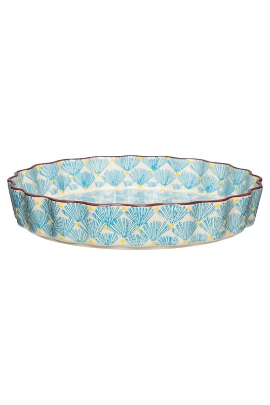 Tranquillo | Quiche/Pie Dish - Teal