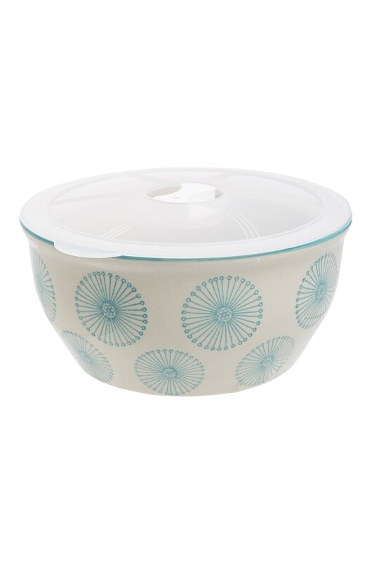 Tranquillo | Medium Bowl with Lid - Art Deco