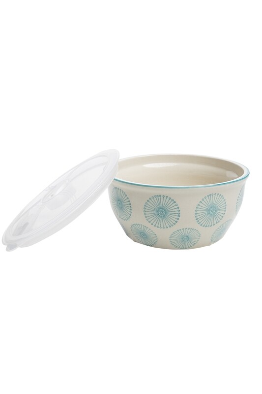 Tranquillo | Medium Bowl with Lid - Art Deco