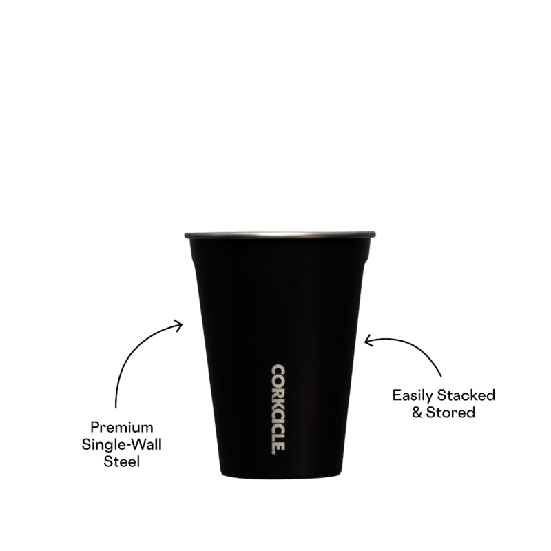 Corkcicle Eco Stacker | 18oz Matte Black