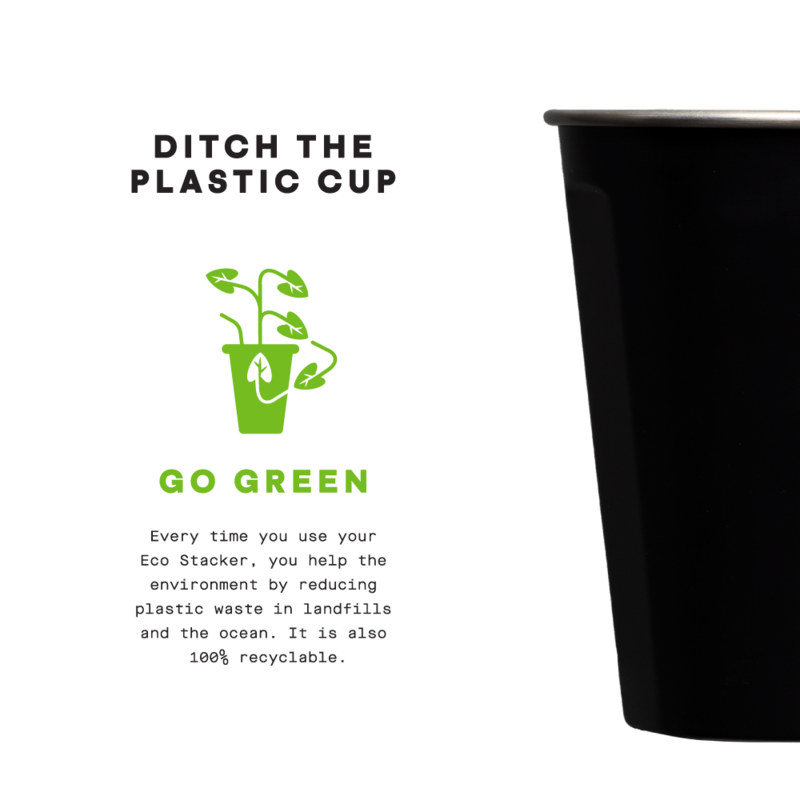 Corkcicle Eco Stacker | 18oz Matte Black