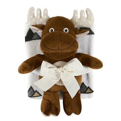 Stephan Baby | Blanket/Toy Set - Moose