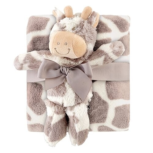 Stephan Baby | Blanket/Toy Set - Giraffe