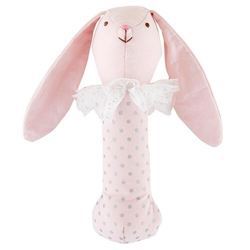 Stephan Baby | Post Rattle - Rabbit