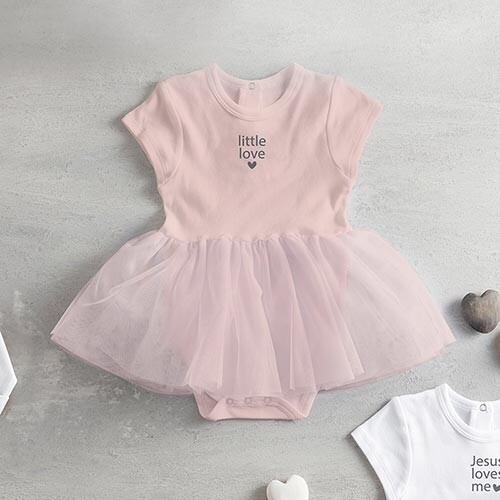 Stephan Baby | Snapshirt Tutu Dress - Little Love (6-12 months)