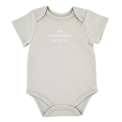 Stephan Baby | Little Blessings Snapshirt - An Answered Prayer (0-3 months)