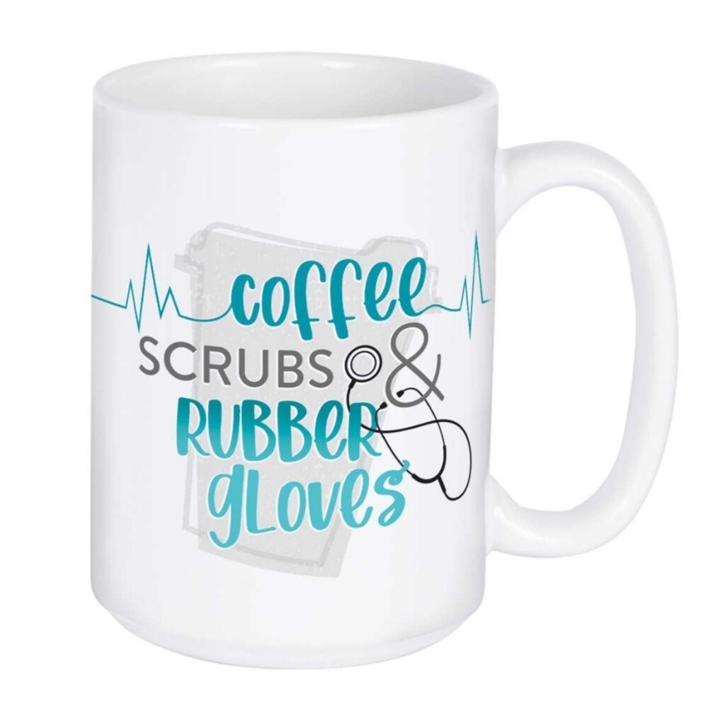 Carson Mug | Coffee, Scrubs & Rubber Gloves