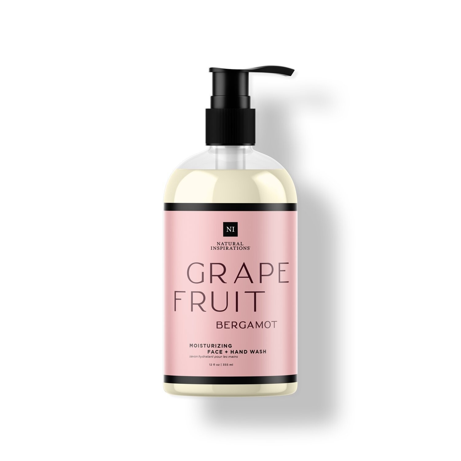 Natural Inspirations | Grapefruit Bergamot Hand + Face Wash