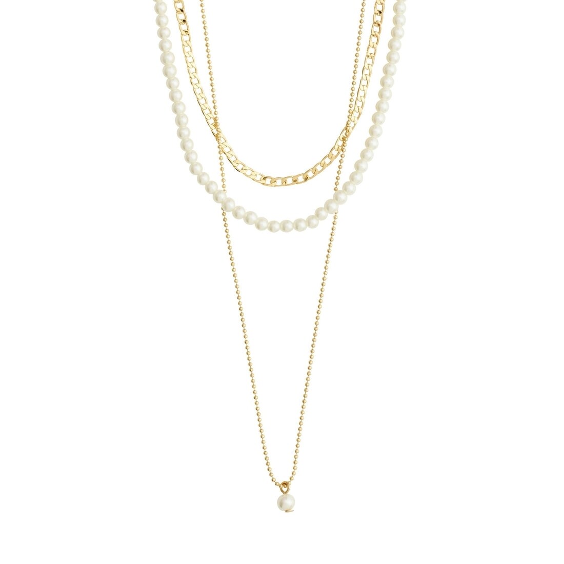 Pilgrim Gold Baker 3-in-1 Necklace
