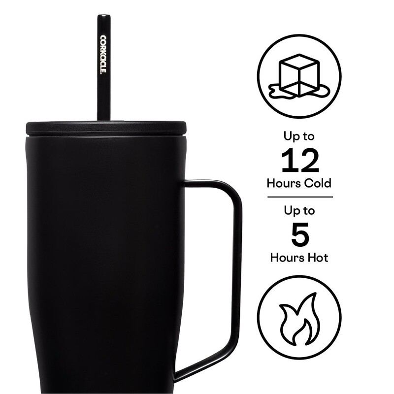 Corkcicle XL Cold Cup | 30oz Matte Black