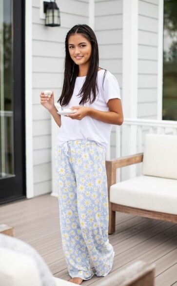 Hello Mello Wild Night Lounge Pants | Flower Power