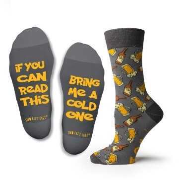 Two Left Feet - Everyday Socks (Big Feet) | Bring Me A Cold One