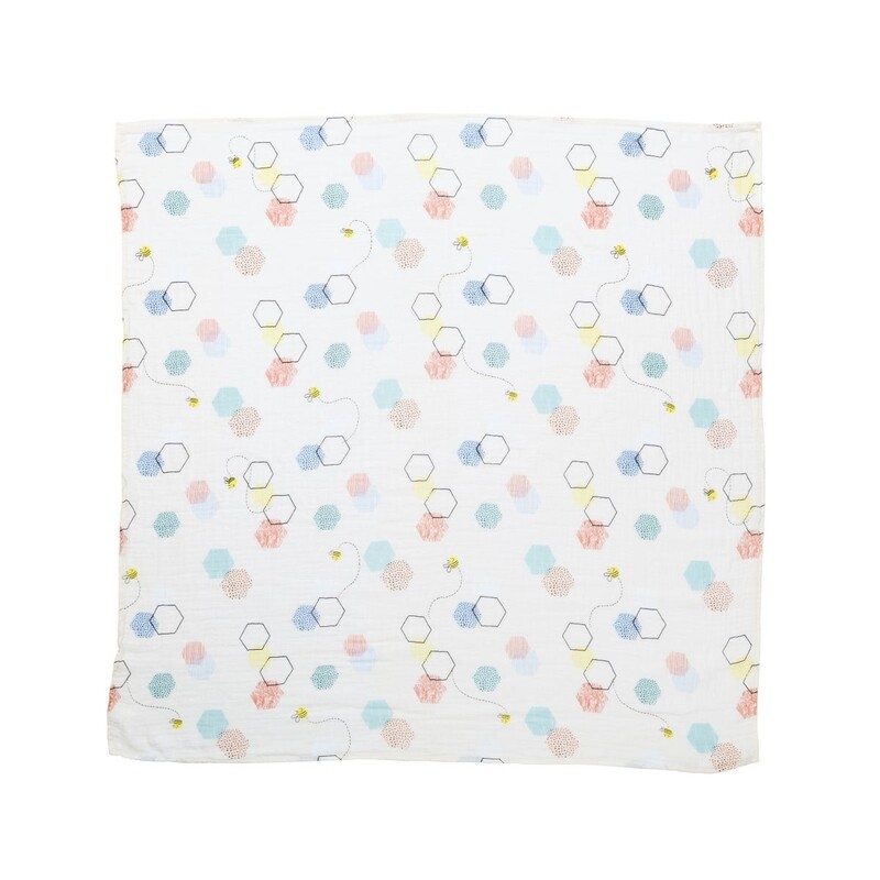 C.R. Gibson Swaddle Blanket | Hello Baby