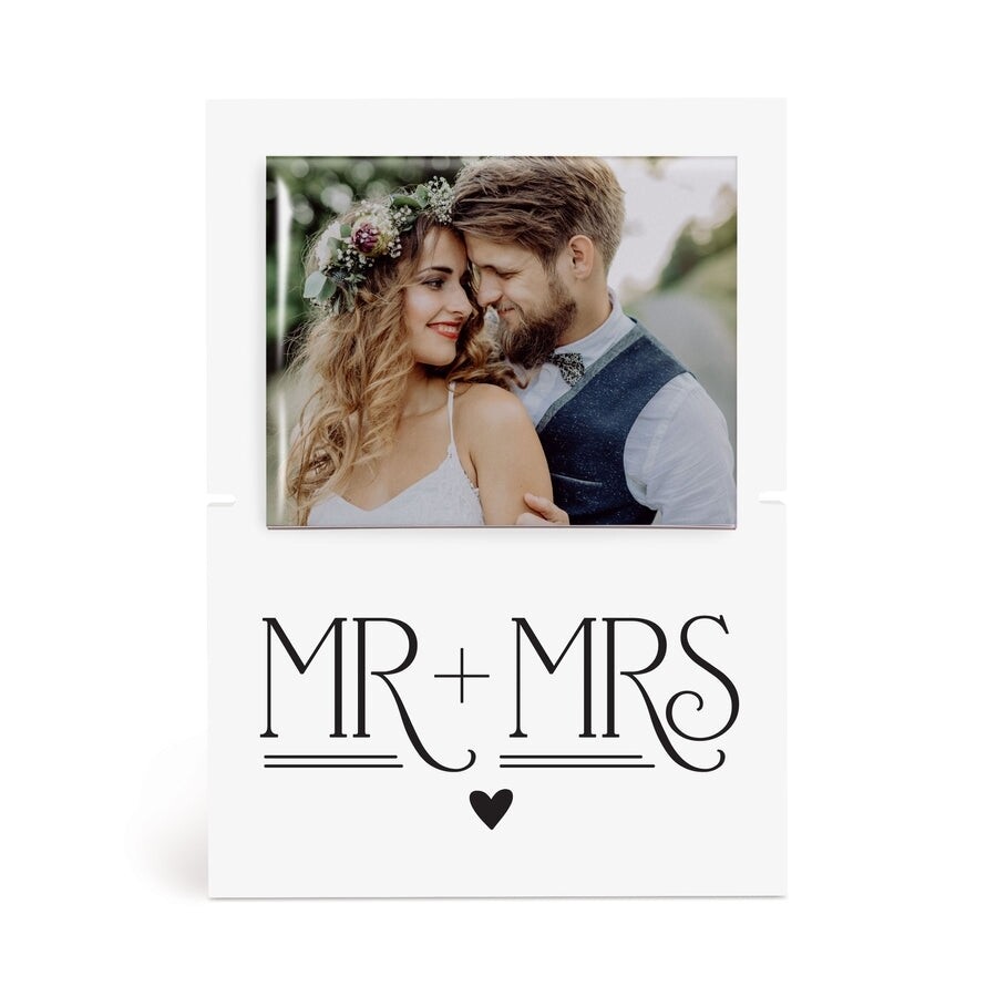 P.G. Dunn Story Board Frame - Mr &amp; Mrs
