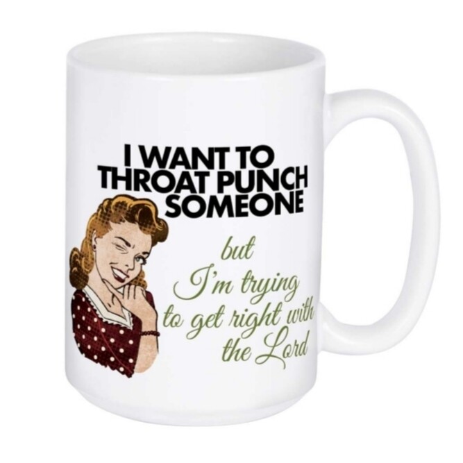 Carson Mug | Throat Punch