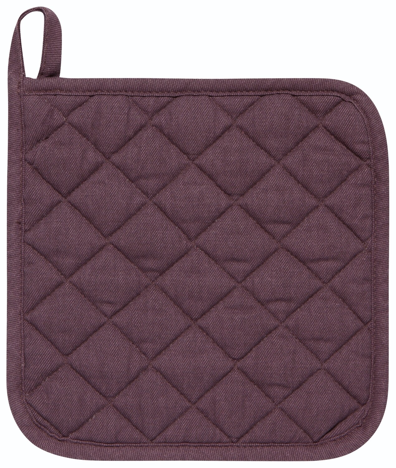 Danica Heirloom Stonewash Potholder - Ash Plum