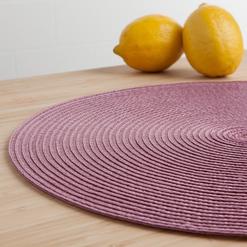 Now Designs Disko Placemat | Mauve
