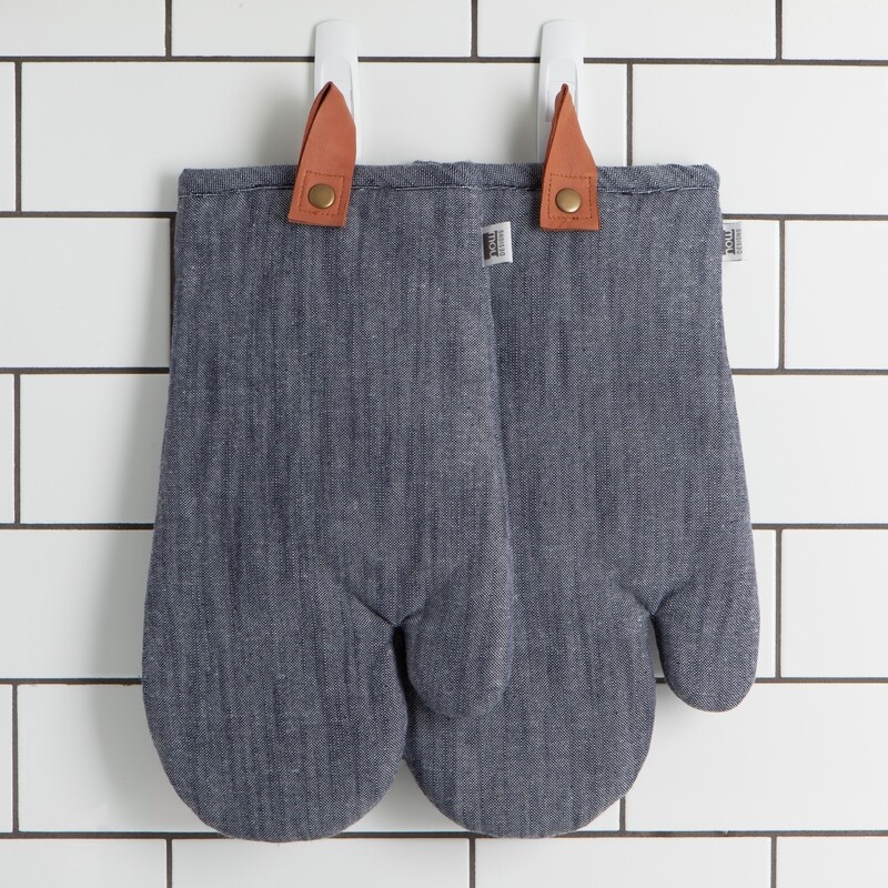 Now Designs Oven Mitt (Set Of 2) | Renew Denim