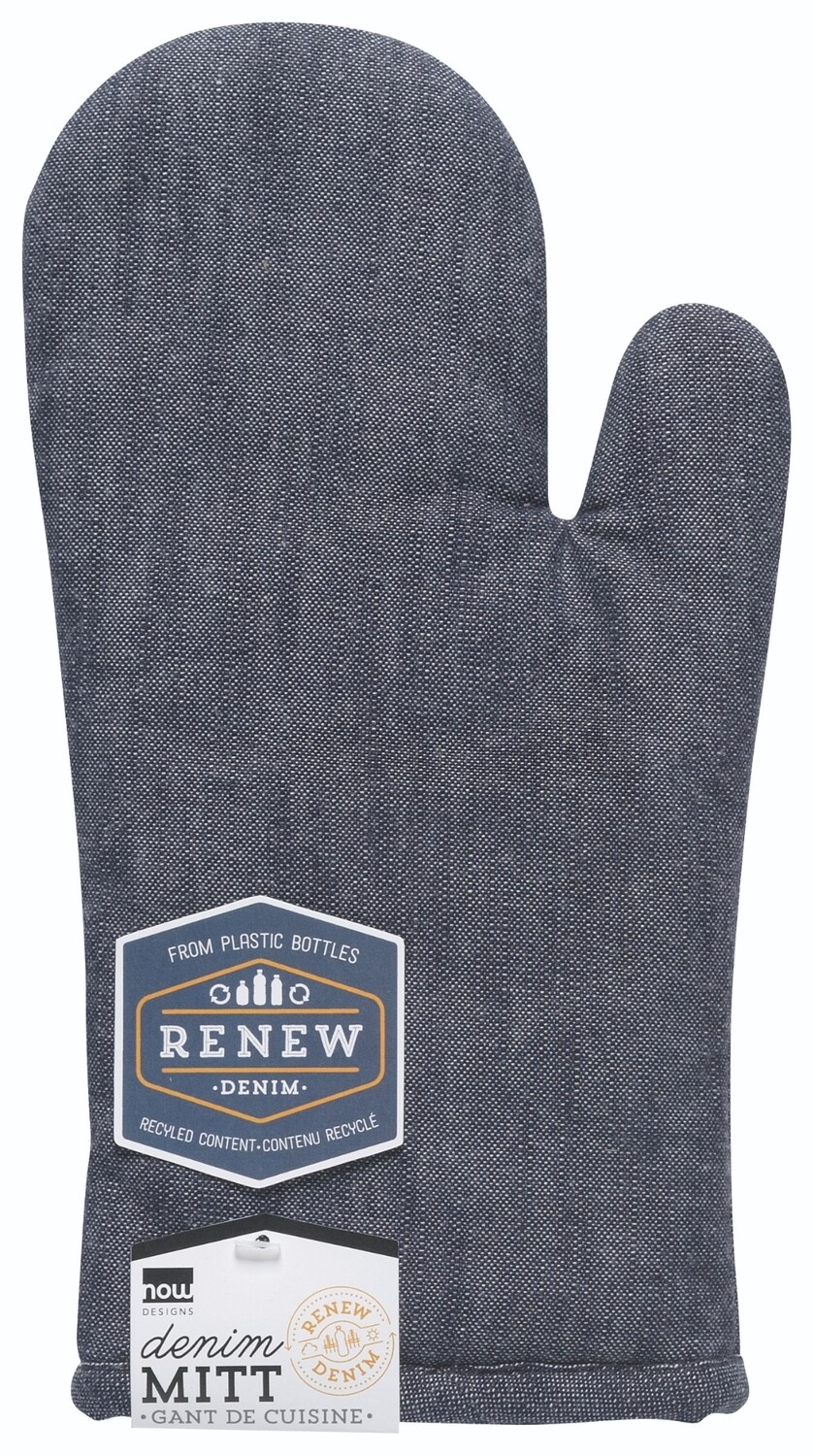 Now Designs Oven Mitt (Set Of 2) | Renew Denim
