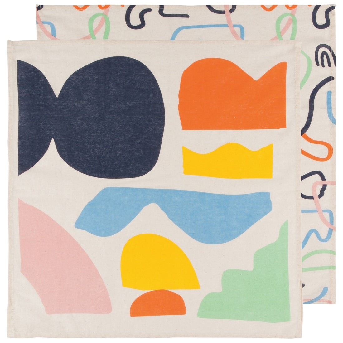 Danica Jubilee Floursack Dishtowels (Set of 2) - Doodle