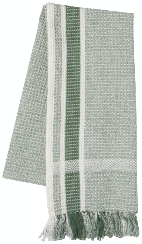 Danica Heirloom Soft Waffle Dishtowel | Jade