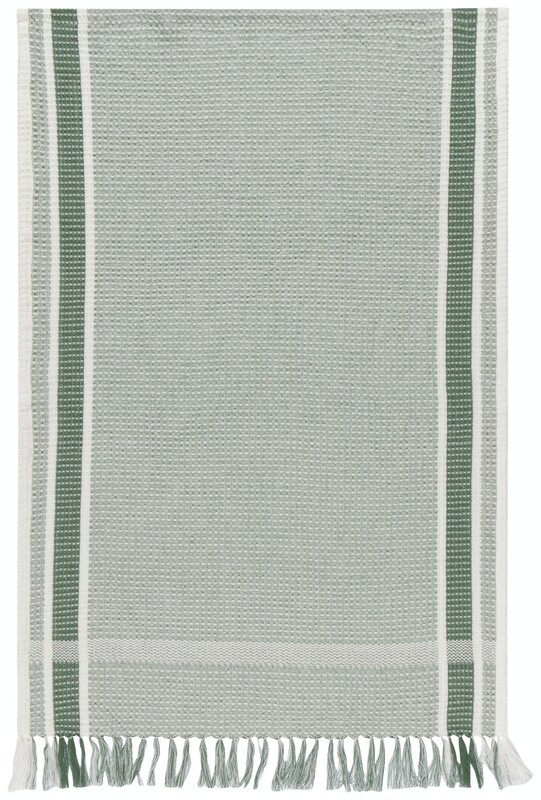 Danica Heirloom Soft Waffle Dishtowel | Jade