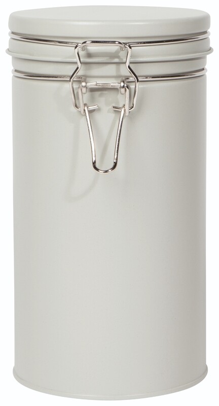 Now Designs Matte Steel Canister | Fog Large