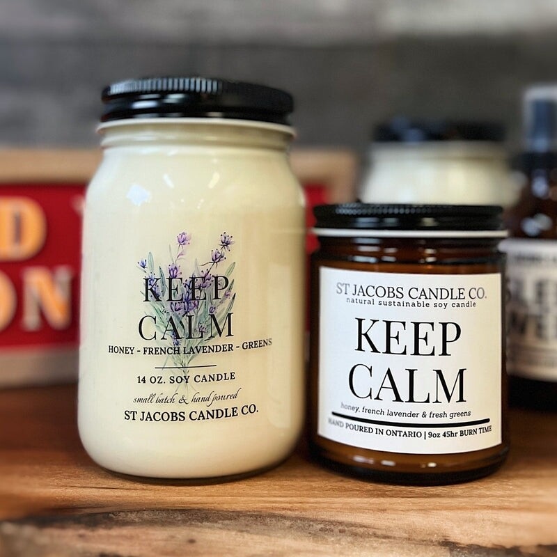 St Jacobs Candle Co 14 oz. Soy Candle | Multiple Scents