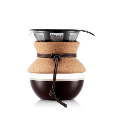 Bodum | Pour Over Coffee Maker With Permanent Filter, 0.5 l, 17 oz