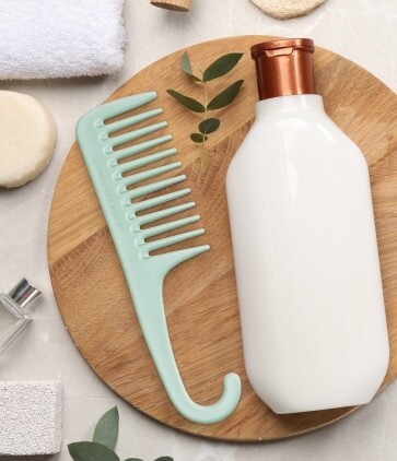 Lemon Lavender Knot Today Detangling Shower Combs (Set of 2)