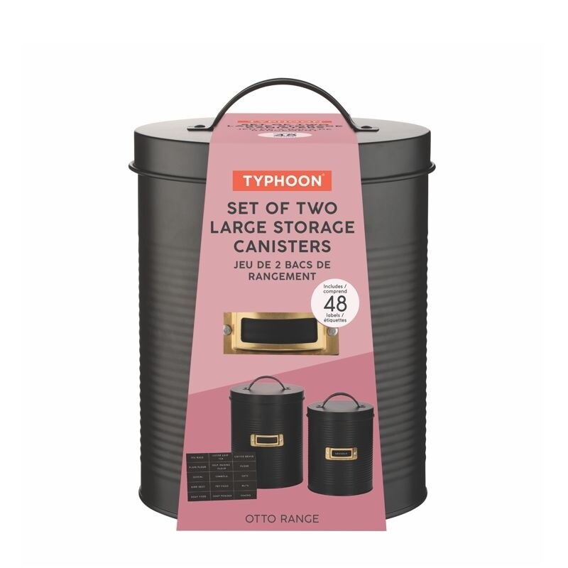 OTTO | Round Canister Set (Set of 2)