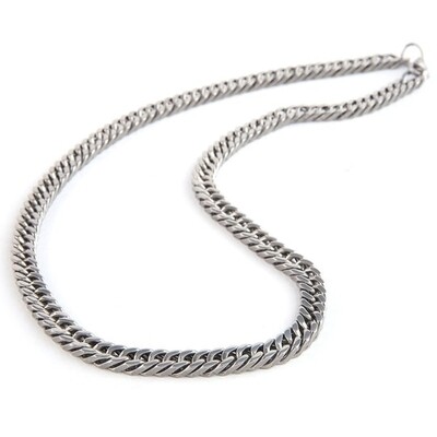 Mad Man | Stainless Silver Chain Necklace - Phoenix