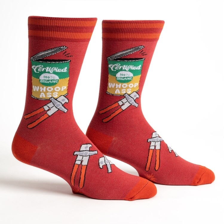 Sock It To Me - Men&#39;s Crew Socks | Opening Up A Can