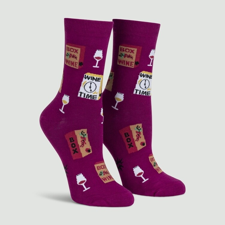Sock It To Me - Women&#39;s Crew Socks | It&#39;s Wine Time