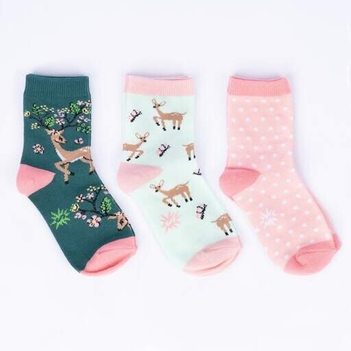Sock It To Me - Junior Crew Socks (Set of 3) | Spring Awakening