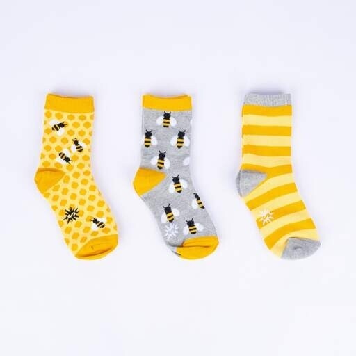 Sock It To Me - Junior Crew Socks (Set of 3) | Bee's Knees