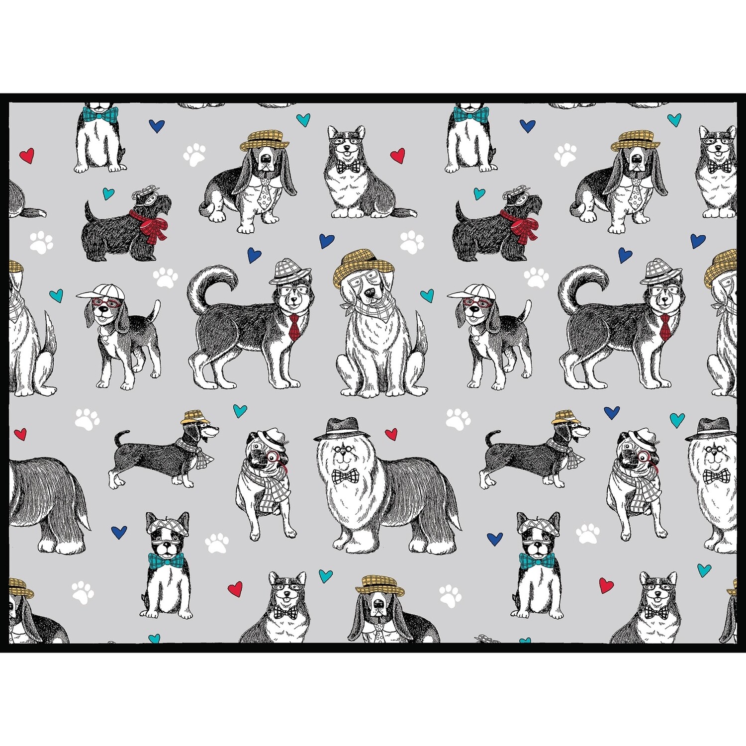 Kay Dee Designs Microfiber Countertop Drying Mat | Pet Lovers - Dog