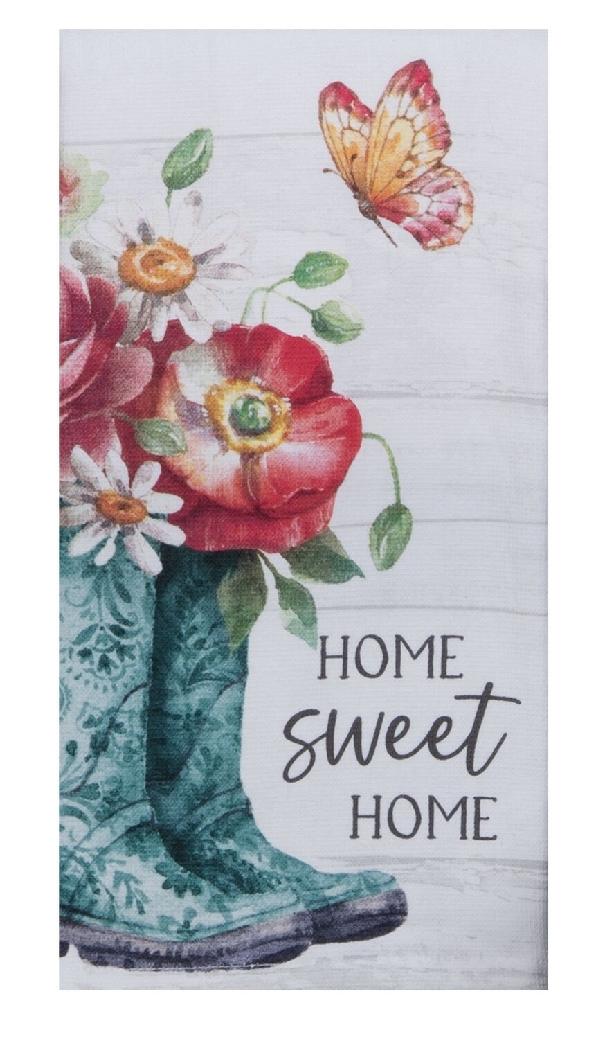 Kay Dee Designs Duel Purpose Terry Towel | Garden Butterfly - Home Sweet Home