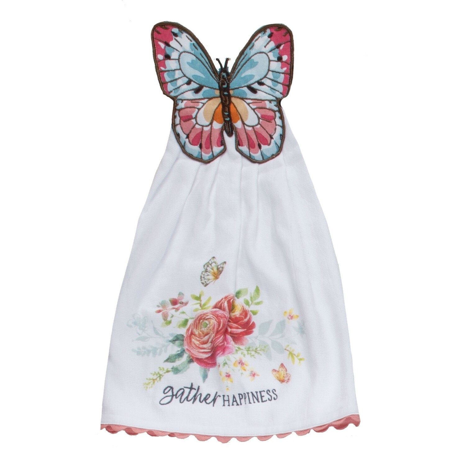Kay Dee Designs Hang-up Towel | Garden Butterfly