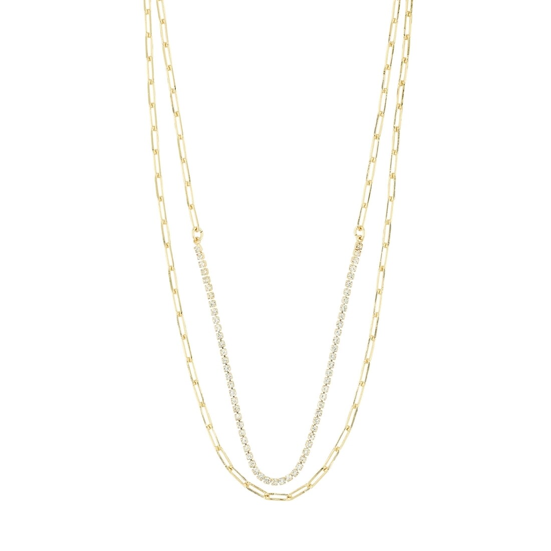 Pilgrim Gold Rowan Recycled 2-in-1 Necklace