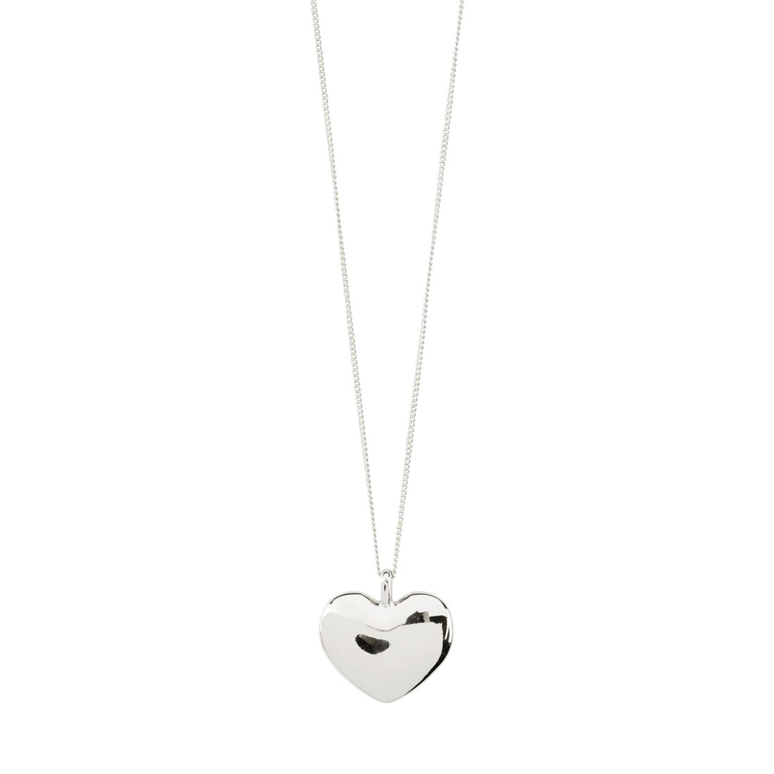 Pilgrim Silver Sophia Recycled Heart Pendant Necklace