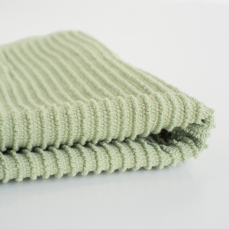 Now Designs Ripple Dishcloths (Set of 2) | Sage
