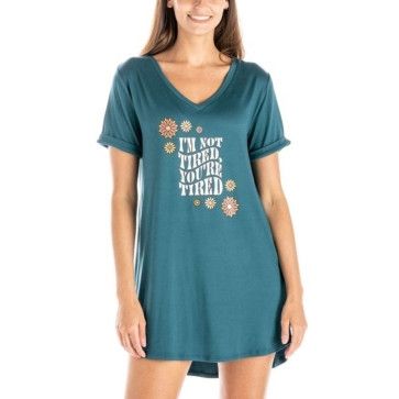 Hello Mello Let Me Sleep V-Neck Sleep Shirt | I&#39;m Not Tired, You&#39;re Tired